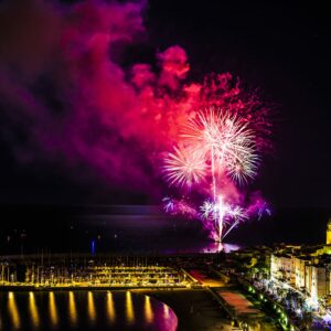 Feu d'artifice Menton 1